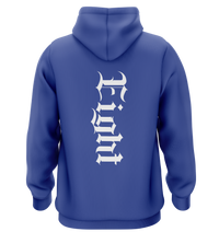 SWEAT-CAPUCHE | "GOATIK" - Bleu Royal/Blanc