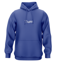 SWEAT-CAPUCHE | "GOATIK" - Bleu Royal/Blanc