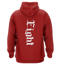 SWEAT-CAPUCHE | "GOATIK" - Rouge/Blanc