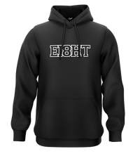 SWEAT-CAPUCHE | "EIGHT SCHOOL" - Noir/Blanc