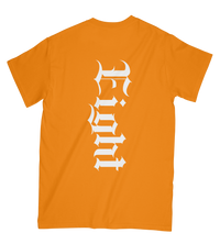 T-SHIRT | "GOATIK" -Orange Fluo/Blanc