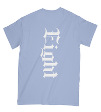 T-SHIRT | "GOATIK" - Bleu Ciel/Blanc