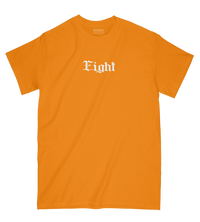 T-SHIRT | "GOATIK" -Orange Fluo/Blanc