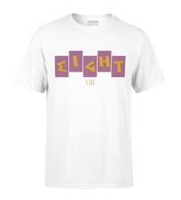 T-SHIRT | "FRATERNITE" - Blanc/Violet/Jaune