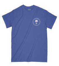 T-SHIRT | "SINGAM" - Bleu Royal/Blanc