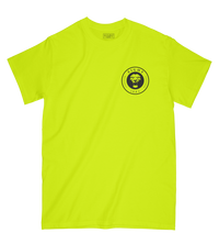 T-SHIRT | "SINGAM" - Jaune Fluo/Noir