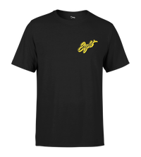 T-SHIRT | "HEART" - Noir/Jaune