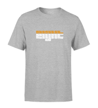 T-SHIRT | "SUNSET" - Gris/Blanc/Orange